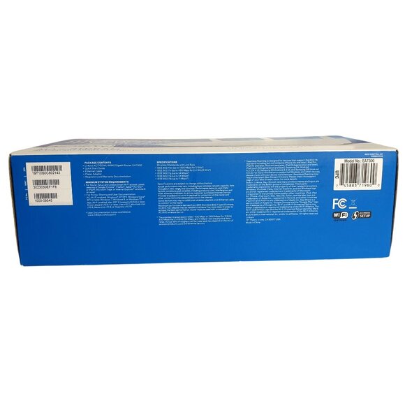 Linksys EA7300 Max-Stream AC1750 Dual MU-MIMO Gigabit Wi-Fi Router 4K Ethernet - Picture 6 of 7